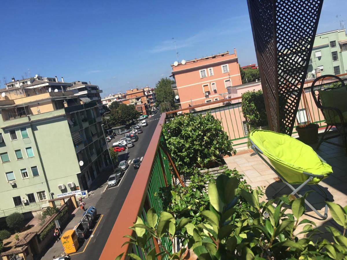 Panoramic And Bright Penthouse Is Waiting For You Apartment Rome Luaran gambar