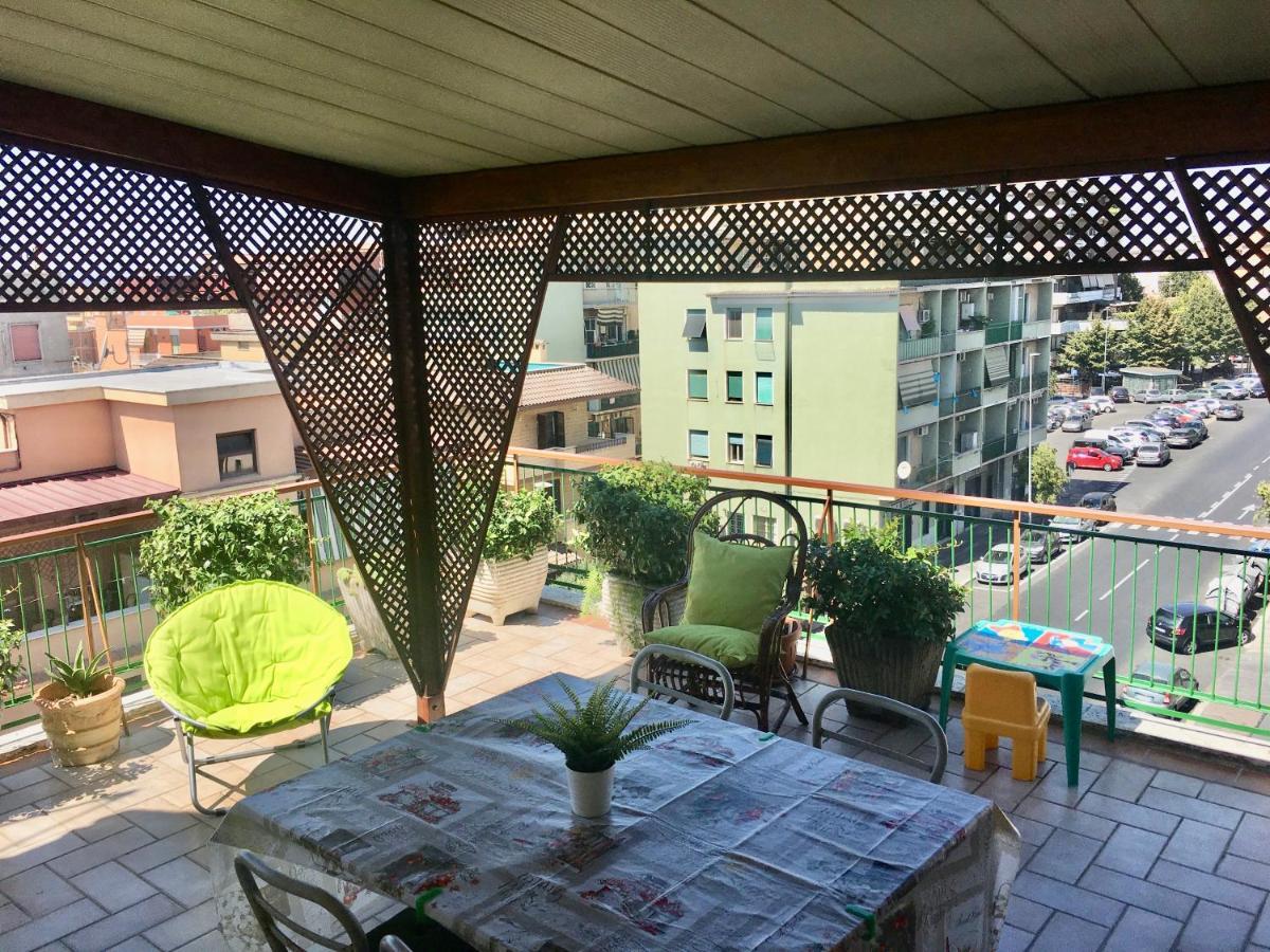 Panoramic And Bright Penthouse Is Waiting For You Apartment Rome Luaran gambar