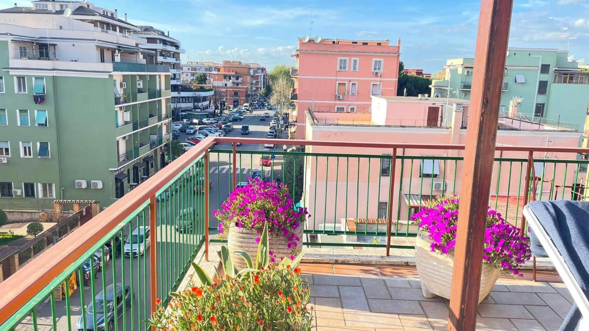 Panoramic And Bright Penthouse Is Waiting For You Apartment Rome Luaran gambar